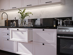 Модульная кухня Тулиппа — длина 3,6 м, 5 цветов фасада на выбор неоклассика