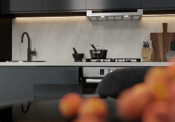 Модульная кухня Маори — длина 3,4 м, 4 цвета фасада на выбор минимализм