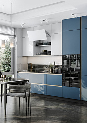 Модульная кухня Гола — длина 3,6 м, 16 цветов фасада на выбор